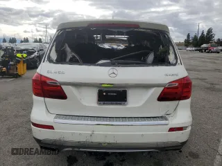 2015 Mercedes-Benz GL-Class GL 450 with VIN 4JGDF6EE9FA571461, listed as a Copart auction lot 44269165 with 0 mi miles and Non Repairable. Bid and sale history available at carsss.com. Image 6.