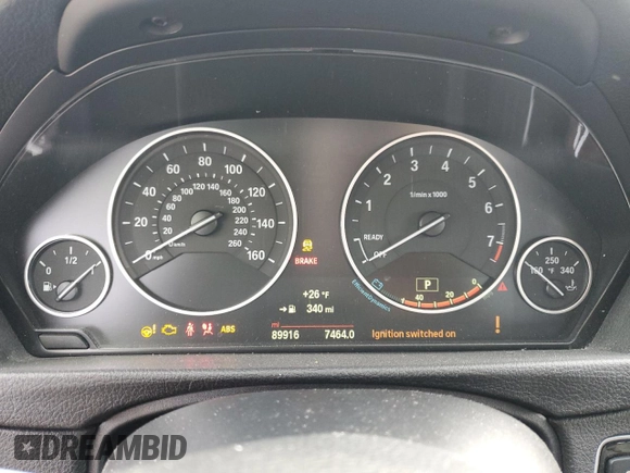 2015 BMW 3 Series 335i xDrive z VIN WBA3B9C56FF589156, wystawiony jako Copart lot #41339095 z przebiegiem 89 916 mil mil oraz Szkoda całkowita • Salvage title. Historia ofert i sprzedaży dostępna na DreamBid. Obrazek 9.