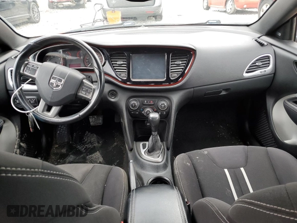 2014 Dodge Dart SXT with VIN 1C3CDFBB3ED824534, listed as a Copart auction lot 76323053 with 62,517 mi miles and Salvage Title. Bid and sale history available at carsss.com. Image 8.