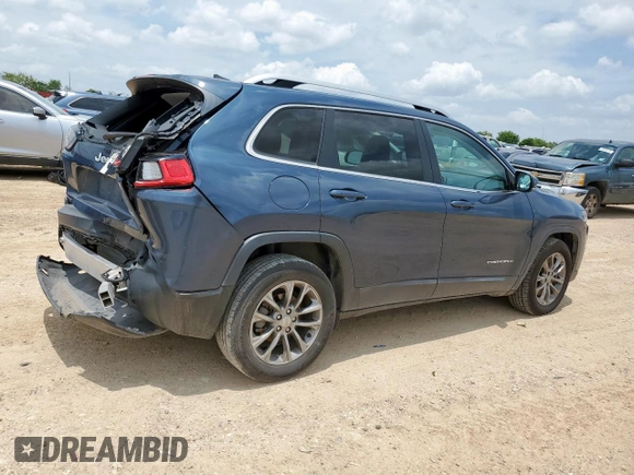 2019 Jeep Cherokee Latitude Plus z VIN 1C4PJLLB5KD383813, wystawiony jako Copart lot #59374655 z przebiegiem 45 506 mil mil oraz Szkoda całkowita • Salvage title. Historia ofert i sprzedaży dostępna na DreamBid. Obrazek 3.