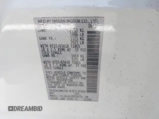 2017 Nissan Pathfinder SV z VIN 5N1DR2MN7HC695396, wystawiony jako IAAI lot #41899881 z przebiegiem 162 061 mil mil oraz . Historia ofert i sprzedaży dostępna na DreamBid. Obrazek 9.