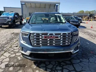 2025 GMC Acadia FWD Denali z VIN 1GKENLRS6SJ134283, wystawiony jako Copart lot #52081235 z przebiegiem 6 382 mil mil oraz Nie do naprawy • Non repairable. Historia ofert i sprzedaży dostępna na DreamBid. Obrazek 15.