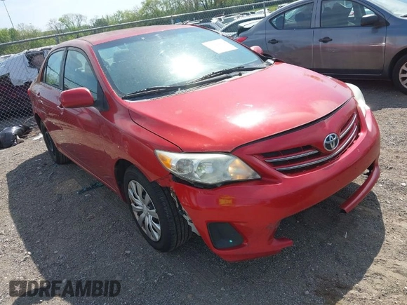 2013 Toyota Corolla L with VIN 5YFBU4EE2DP152852, listed as a IAAI auction lot 42084919 with 243,636 mi miles. Bid and sale history available at carsss.com. Image 1.