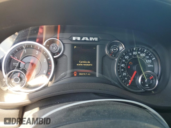 2022 Ram 3500 Tradesman with VIN 3C63RRGL2NG161466, listed as a Copart auction lot 72348804 with 36,614 mi miles and Salvage Title. Bid and sale history available at carsss.com. Image 9.