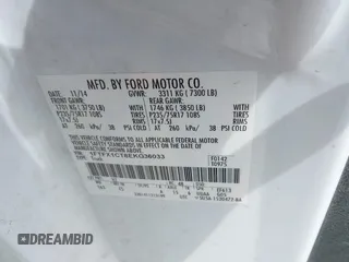 2014 Ford F-150 XL with VIN 1FTFX1CT8EKG36033, listed as a IAAI auction lot 41821235 with 165,934 mi miles. Bid and sale history available at carsss.com. Image 9.