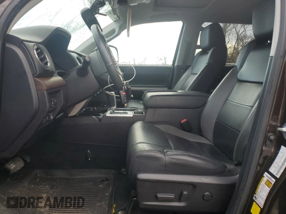 2021 Toyota Tundra Limited z VIN 5TFHY5F10MX013322, wystawiony jako Copart lot #46177705 z przebiegiem 22 103 mil mil oraz Szkoda całkowita • Salvage title. Historia ofert i sprzedaży dostępna na DreamBid. Obrazek 7.