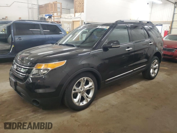 2011 Ford Explorer Limited with VIN 1FMHK8F85BGA72990, listed as a Copart auction lot 57165775 with 180,477 mi miles and Salvage title. Bid and sale history available at DreamBid. Image 1.