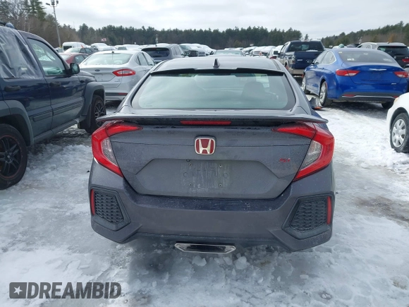 2017 Honda Civic Sedan Si with VIN 2HGFC1E50HH701190, listed as a IAAI auction lot 41623930 with 145,023 mi miles. Bid and sale history available at carsss.com. Image 16.