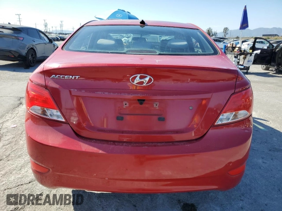 2017 Hyundai Accent SE with VIN KMHCT4AE5HU176676, listed as a Copart auction lot 53863575 with 109,432 mi miles and Salvage Title. Bid and sale history available at carsss.com. Image 6.