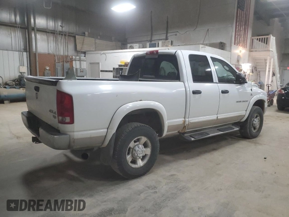 2003 Dodge Ram 2500 ST with VIN 3D7KU28C23G798322, listed as a Copart auction lot 71895634 with 274,884 mi miles and Salvage Title. Bid and sale history available at carsss.com. Image 3.