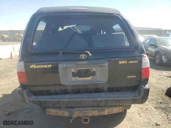 1999 Toyota 4Runner SR5 with VIN JT3HN86R6X0207175, listed as a Copart auction lot 49675265 with 161,329 mi miles and Salvage Title. Bid and sale history available at carsss.com. Image 6.