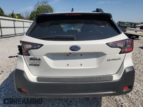 2024 Subaru Outback Premium with VIN 4S4BTAFC7R3234327, listed as a Copart auction lot 52353495 with 35,548 mi miles and Salvage title. Bid and sale history available at DreamBid. Image 6.