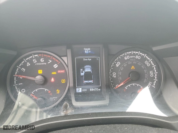 2021 Toyota Tacoma 2WD SR with VIN 3TYRX5GN6MT022335, listed as a Copart auction lot 52741985 with 88,470 mi miles and Salvage Title. Bid and sale history available at carsss.com. Image 9.