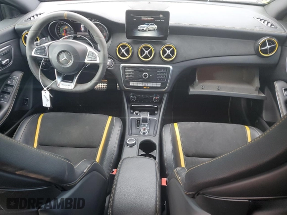 2018 Mercedes-Benz CLA with VIN WDDSJ5CB2JN579356, listed as a Copart auction lot 47038125 with 51,164 mi miles and Salvage Title. Bid and sale history available at carsss.com. Image 8.