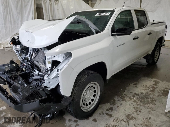 2023 Chevrolet Colorado 2WD Work Truck с VIN 1GCGSBEC5P1153517, выставлен на аукционе Copart как лот 57752845 с пробегом 17 838 миль миль и Чистый • Clean title. История ставок и продаж доступна на DreamBid. Изображение 1.