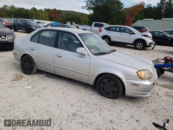 2005 Hyundai Accent GLS with VIN KMHCG45C25U603157, listed as a Copart auction lot 71985824 with 110,124 mi miles and Clean Title. Bid and sale history available at carsss.com. Image 4.