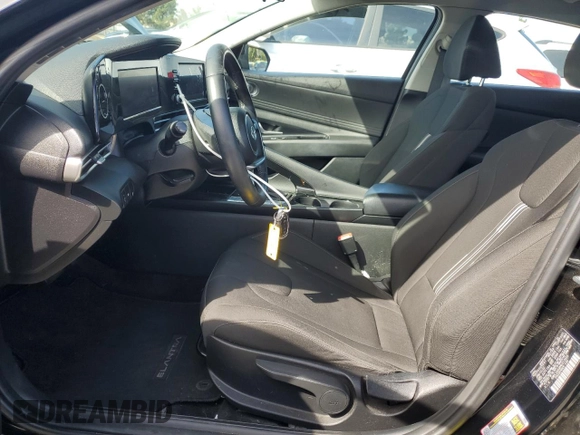 2022 Hyundai Elantra SEL with VIN KMHLS4AG8NU313433, listed as a Copart auction lot 49419145 with 74,163 mi miles and Salvage Title. Bid and sale history available at DreamBid. Image 7.
