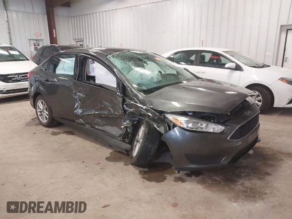 2018 Ford Focus SE with VIN 1FADP3F22JL298144, listed as a IAAI auction lot 41880555 with 73,166 mi miles. Bid and sale history available at carsss.com. Image 1.