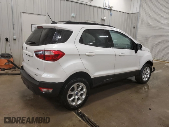 2020 Ford EcoSport SE with VIN MAJ6S3GL2LC319172, listed as a Copart auction lot 89324215 with 66,745 mi miles and Salvage Title. Bid and sale history available at carsss.com. Image 3.
