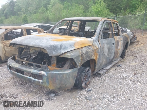 2014 Ram 2500 SLT with VIN 3C6TR5DT1EG188154, listed as a IAAI auction lot 42059891 with Not Provided miles. Bid and sale history available at carsss.com. Image 2.