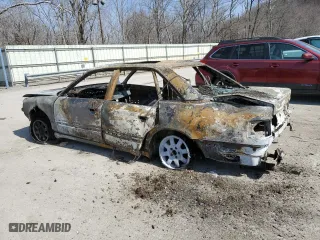 1996 Audi A6 with VIN WAUGC84A2TN092725, listed as a Copart auction lot 49335395 with 0 mi miles and Salvage Title. Bid and sale history available at carsss.com. Image 2.