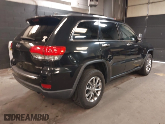 2015 Jeep Grand Cherokee Limited with VIN 1C4RJFBG8FC762873, listed as a IAAI auction lot 42098428 with 244,676 mi miles. Bid and sale history available at carsss.com. Image 4.