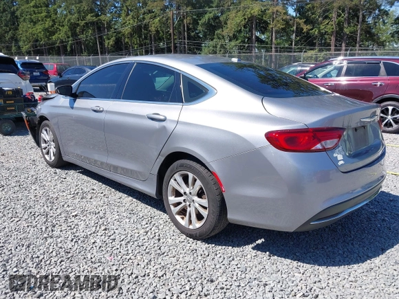 2015 Chrysler 200 Limited with VIN 1C3CCCAB1FN595950, listed as a IAAI auction lot 42627486 with 217,578 mi miles and . Bid and sale history available at DreamBid. Image 3.