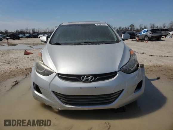 2013 Hyundai Elantra Limited with VIN KMHDH4AE4DU556768, listed as a Copart auction lot 47964085 with 180,594 mi miles and Clean Title. Bid and sale history available at carsss.com. Image 5.