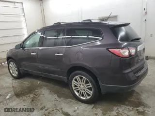 2015 Chevrolet Traverse LT with VIN 1GNKRGKD0FJ154287, listed as a Copart auction lot 50406365 with 142,774 mi miles and Salvage Title. Bid and sale history available at carsss.com. Image 2.