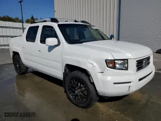 2007 Honda Ridgeline RTL w/Leather with VIN 2HJYK16507H544747, listed as a Copart auction lot 72653144 with 168,582 mi miles and Clean Title. Bid and sale history available at carsss.com. Image 4.