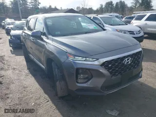 2020 Hyundai Santa Fe SE with VIN 5NMS2CAD1LH139886, listed as a IAAI auction lot 41814783 with 33,754 mi miles. Bid and sale history available at carsss.com. Image 1.