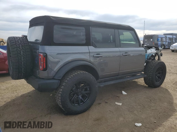 2024 Ford Bronco Outer Banks with VIN 1FMEE8BPXRLA42019, listed as a Copart auction lot 48231505 with 11,333 mi miles and Salvage Title. Bid and sale history available at DreamBid. Image 3.