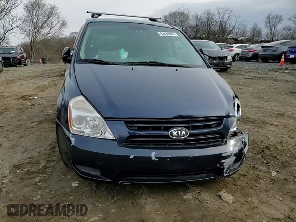 2009 Kia Sedona LX with VIN KNDMB233396298759, listed as a Copart auction lot 42499505 with 141,899 mi miles and Salvage Title. Bid and sale history available at carsss.com. Image 12.