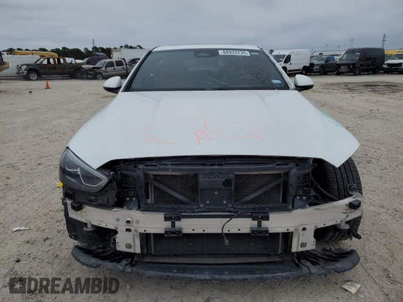 2022 Mercedes-Benz C 300 with VIN W1KAF4GB4NR020987, listed as a Copart auction lot 88933735 with 76,023 mi miles and Salvage Title. Bid and sale history available at DreamBid. Image 5.