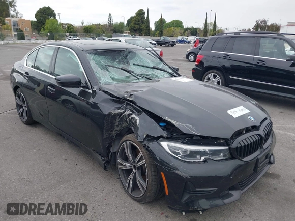 2021 BMW 3 Series 330i with VIN 3MW5R1J07M8B89836, listed as a IAAI auction lot 41860987 with 39,247 mi miles. Bid and sale history available at carsss.com. Image 6.