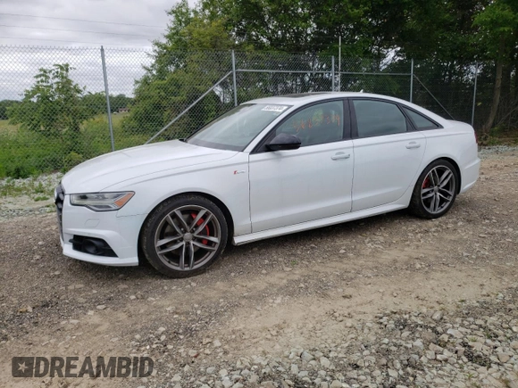 2017 Audi A6 Competition Prestige with VIN WAUF3AFC5HN024251, listed as a Copart auction lot 56837374 with 67,650 mi miles and Non Repairable. Bid and sale history available at carsss.com. Image 1.