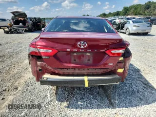 2018 Toyota Camry LE with VIN 4T1B11HK5JU588145, listed as a Copart auction lot 59882425 with 196,792 mi miles and Salvage title. Bid and sale history available at DreamBid. Image 6.
