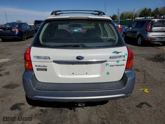 2005 Subaru Legacy Wagon (Natl) Outback with VIN 4S4BP61C856324748, listed as a Copart auction lot 53167025 with 292,021 mi miles and Salvage Title. Bid and sale history available at carsss.com. Image 6.