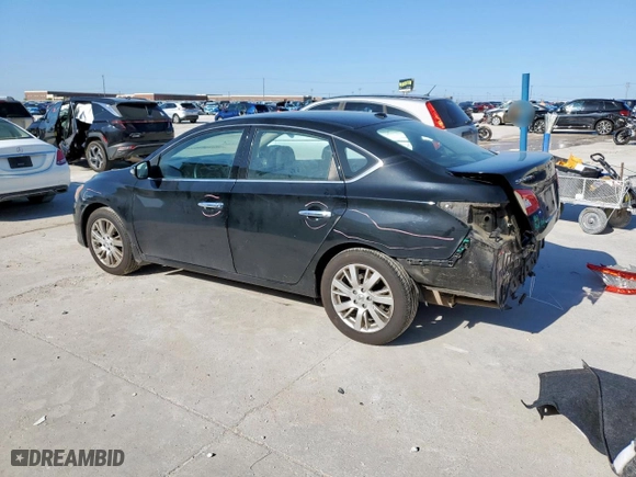 2015 Nissan Sentra S with VIN 3N1AB7AP0FY219688, listed as a Copart auction lot 52318005 with 106,156 mi miles and Salvage Title. Bid and sale history available at carsss.com. Image 2.