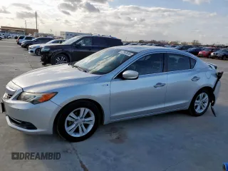 2013 Acura ILX Hybrid Tech Pkg with VIN 19VDE3F71DE301424, listed as a Copart auction lot 47953935 with 144,679 mi miles and Salvage Title. Bid and sale history available at carsss.com. Image 1.