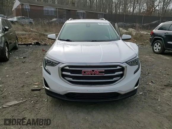 2020 GMC Terrain SLT with VIN 3GKALPEV6LL250007, listed as a Copart auction lot 45718435 with 101,516 mi miles and Salvage title. Bid and sale history available at DreamBid. Image 12.