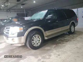 2012 Ford Expedition EL King Ranch with VIN 1FMJK1J55CEF53499, listed as a Copart auction lot 85393684 with 173,356 mi miles and Salvage Title. Bid and sale history available at carsss.com. Image 1.