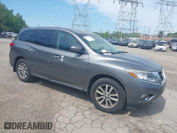 2015 Nissan Pathfinder SL с VIN 5N1AR2MM1FC611967, выставлен на аукционе IAAI как лот 42201697 с пробегом 169 272 миль миль и . История ставок и продаж доступна на DreamBid. Изображение 1.