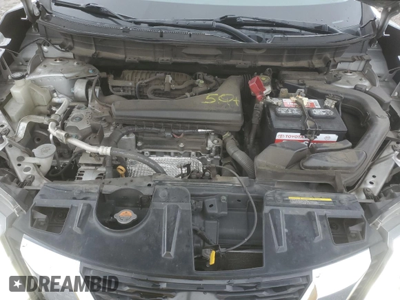 2018 Nissan Rogue SV with VIN JN8AT2MV4JW317263, listed as a Copart auction lot 45039045 with 124,579 mi miles and Salvage Title. Bid and sale history available at carsss.com. Image 14.