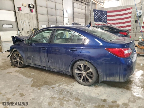 2016 Subaru Legacy 2.5i Limited with VIN 4S3BNBL6XG3054811, listed as a Copart auction lot 88764565 with 80536 miles and Salvage Title. Bid and sale history available at carsss.com. Image 2.