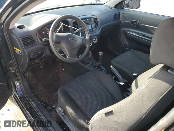 2011 Hyundai Accent GS z VIN KMHCM3ACXBU191462, wystawiony jako Copart lot #45579035 z przebiegiem 143 152 mil mil oraz Szkoda całkowita • Salvage title. Historia ofert i sprzedaży dostępna na DreamBid. Obrazek 8.