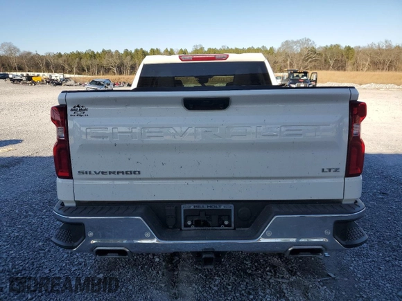 2023 Chevrolet Silverado 1500 LTZ with VIN 2GCUDGED6P1129286, listed as a Copart auction lot 87196464 with 14,662 mi miles and Salvage Title. Bid and sale history available at carsss.com. Image 6.