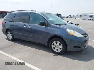 2006 Toyota Sienna CE with VIN 5TDZA23C36S558596, listed as a IAAI auction lot 42073350 with 199,543 mi miles and . Bid and sale history available at DreamBid. Image 1.