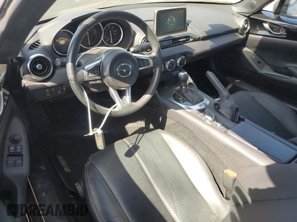 2017 Mazda MX-5 Miata RF Grand Touring with VIN JM1NDAM73H0104498, listed as a Copart auction lot 71321294 with 85,810 mi miles and Salvage Title. Bid and sale history available at carsss.com. Image 8.