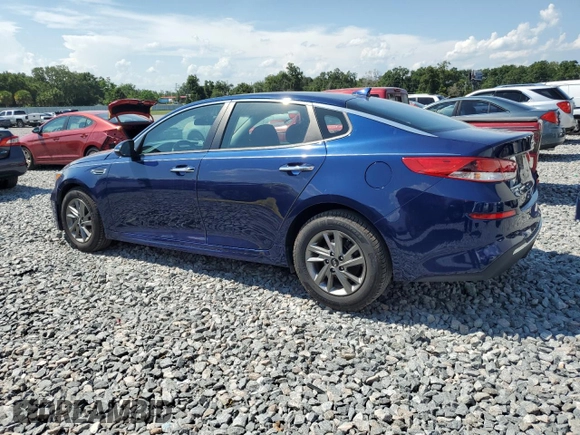 2019 Kia Optima LX with VIN 5XXGT4L30KG348465, listed as a Copart auction lot 58357645 with 46,726 mi miles and Salvage title. Bid and sale history available at DreamBid. Image 2.
